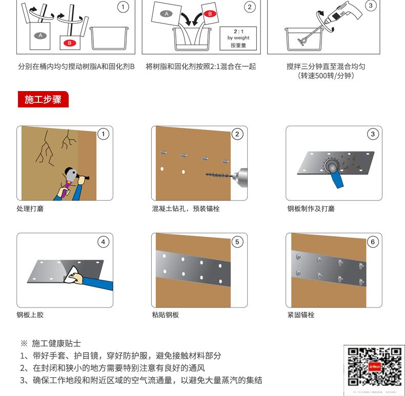 包钢大埔粘钢加固施工过程